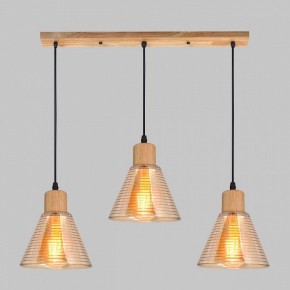 Подвесной светильник Imex MD.5870 MD.5870-3-P-WOOD+BK в Еманжелинске - emanzhelinsk.ok-mebel.com | фото 2