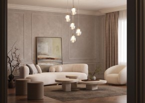 Подвесной светильник Maytoni Aura MOD016PL-05BS в Еманжелинске - emanzhelinsk.ok-mebel.com | фото 4
