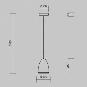Подвесной светильник Maytoni Pilastro MOD430PL-01CM в Еманжелинске - emanzhelinsk.ok-mebel.com | фото 5