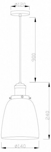 Подвесной светильник Moderli Single V11517-1P в Еманжелинске - emanzhelinsk.ok-mebel.com | фото 7