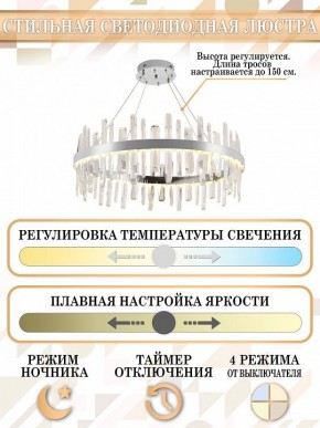 Подвесной светильник Natali Kovaltseva Smart Нимбы LED LAMPS 81257 в Еманжелинске - emanzhelinsk.ok-mebel.com | фото 5