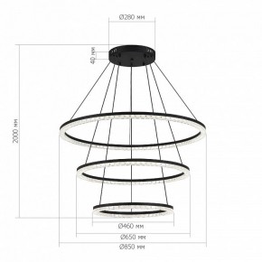 Подвесной светильник ST-Luce EUCLIDICS SL1018.403.03 в Еманжелинске - emanzhelinsk.ok-mebel.com | фото 4