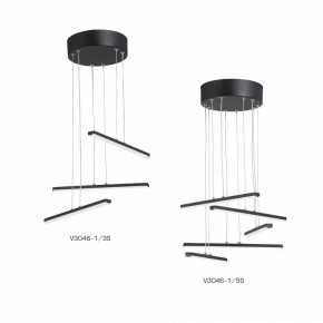 Подвесной светильник Vitaluce V3046 V3046-1/3S в Еманжелинске - emanzhelinsk.ok-mebel.com | фото 4