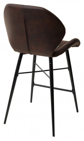 Полубарный стул MARCEL COWBOY-#800 темно-коричневый (H=65cm), ткань микрофибра М-City в Еманжелинске - emanzhelinsk.ok-mebel.com | фото 4
