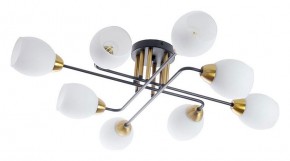 Потолочная люстра Arte Lamp Andrea A8141PL-8BK в Еманжелинске - emanzhelinsk.ok-mebel.com | фото