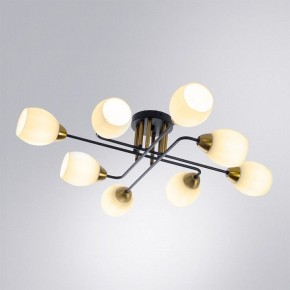 Потолочная люстра Arte Lamp Andrea A8141PL-8BK в Еманжелинске - emanzhelinsk.ok-mebel.com | фото 2