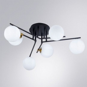 Потолочная люстра Arte Lamp Gemini A2243PL-6BK в Еманжелинске - emanzhelinsk.ok-mebel.com | фото 2