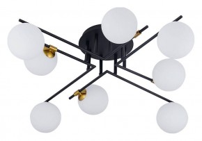 Потолочная люстра Arte Lamp Gemini A2243PL-8BK в Еманжелинске - emanzhelinsk.ok-mebel.com | фото