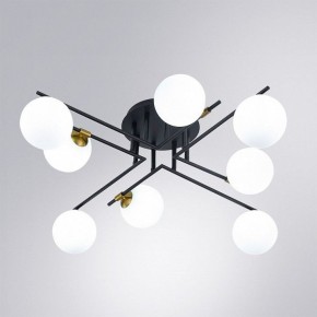 Потолочная люстра Arte Lamp Gemini A2243PL-8BK в Еманжелинске - emanzhelinsk.ok-mebel.com | фото 2