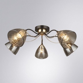 Потолочная люстра Arte Lamp Lily A4366PL-5BK в Еманжелинске - emanzhelinsk.ok-mebel.com | фото 2