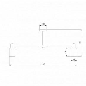 Потолочная люстра Eurosvet Vegga 70160/12 хром Smart в Еманжелинске - emanzhelinsk.ok-mebel.com | фото 4