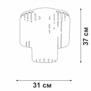 Потолочная люстра Vitaluce V5153 V5153-1/4PL в Еманжелинске - emanzhelinsk.ok-mebel.com | фото 4