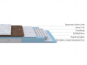 PROxSON Матрас Медвежонок (Cotton Little PROSON) 90x150 в Еманжелинске - emanzhelinsk.ok-mebel.com | фото 2