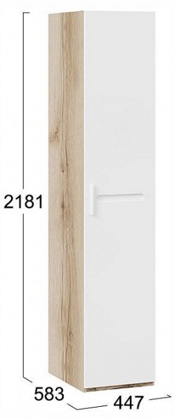 Шкаф для белья Фьюжн ТД-260.07.01 в Еманжелинске - emanzhelinsk.ok-mebel.com | фото 4