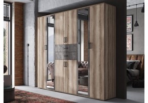 Шкаф для белья Паркинс в Еманжелинске - emanzhelinsk.ok-mebel.com | фото 3