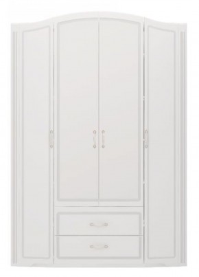 Шкаф для одежды 4-х дв.с ящиками Виктория 2  с зеркалами в Еманжелинске - emanzhelinsk.ok-mebel.com | фото