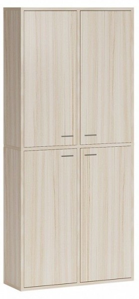 Шкаф книжный Домино СУ(ш2в2)+4ФГ в Еманжелинске - emanzhelinsk.ok-mebel.com | фото