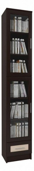 Шкаф книжный Мебелайн-25 в Еманжелинске - emanzhelinsk.ok-mebel.com | фото
