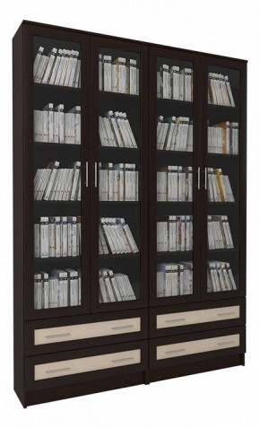 Шкаф книжный Мебелайн-37 в Еманжелинске - emanzhelinsk.ok-mebel.com | фото