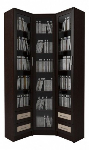 Шкаф книжный Мебелайн-38 в Еманжелинске - emanzhelinsk.ok-mebel.com | фото