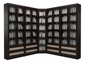 Шкаф книжный Мебелайн-41 в Еманжелинске - emanzhelinsk.ok-mebel.com | фото