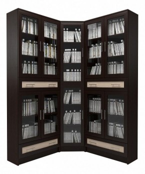 Шкаф книжный Мебелайн-47 в Еманжелинске - emanzhelinsk.ok-mebel.com | фото