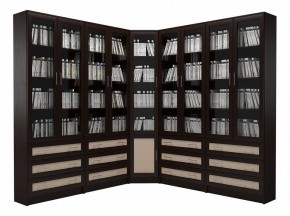 Шкаф книжный Мебелайн-57 в Еманжелинске - emanzhelinsk.ok-mebel.com | фото