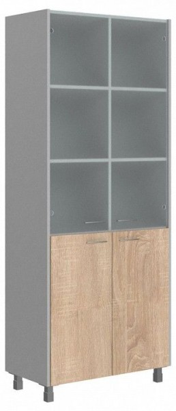 Шкаф книжный Offix New OHC 87.2 в Еманжелинске - emanzhelinsk.ok-mebel.com | фото