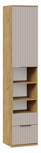 Шкаф комбинированный Хилтон Исп. 2 в Еманжелинске - emanzhelinsk.ok-mebel.com | фото 2