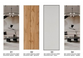 Шкаф-купе 1400 серии SOFT D8+D2+B2+PL4 (2 ящика+F обр.штанга) профиль «Графит» в Еманжелинске - emanzhelinsk.ok-mebel.com | фото 9