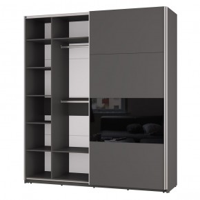Шкаф-купе Харви ШКК-10 (графит) в Еманжелинске - emanzhelinsk.ok-mebel.com | фото 2