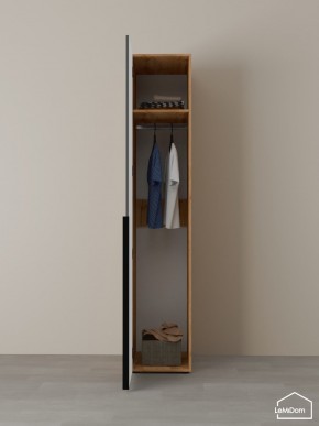 Шкаф Linnea MHR-1 2050х400х510 (ДВ-М 11.1.25) в Еманжелинске - emanzhelinsk.ok-mebel.com | фото 4