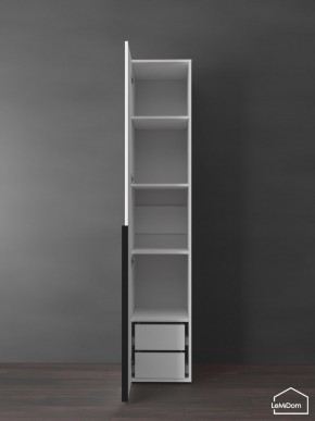 Шкаф Linnea MHR-1-3 2050х400х510 (Белый-М 11.1.2) в Еманжелинске - emanzhelinsk.ok-mebel.com | фото 7
