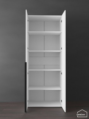 Шкаф Linnea MHR-2-2 2050х800х510 (Белый-М 11.1.2) в Еманжелинске - emanzhelinsk.ok-mebel.com | фото 4