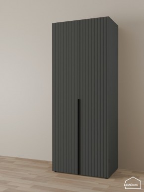 Шкаф Linnea MHR-2 2050х800х510 (Графит-М 11.1.25) в Еманжелинске - emanzhelinsk.ok-mebel.com | фото