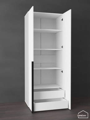 Шкаф Linnea MHR-2-4 2050х800х510 (Белый-М 11.1.1) в Еманжелинске - emanzhelinsk.ok-mebel.com | фото 5
