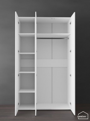 Шкаф Linnea MHR-3PO-1 2050х1200х510 (Белый-М 11.1.2) в Еманжелинске - emanzhelinsk.ok-mebel.com | фото 5