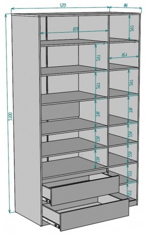 Шкаф Мальта H219 в Еманжелинске - emanzhelinsk.ok-mebel.com | фото 2