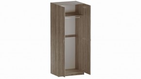 Шкаф ПЕГАС двухдверный, цвет Дуб Сонома в Еманжелинске - emanzhelinsk.ok-mebel.com | фото 2