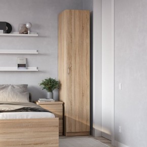 Шкаф ПЕГАС однодверный, цвет Дуб Сонома в Еманжелинске - emanzhelinsk.ok-mebel.com | фото 4