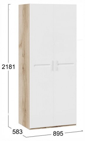 Шкаф платяной Фьюжн ТД-260.07.02 в Еманжелинске - emanzhelinsk.ok-mebel.com | фото 4