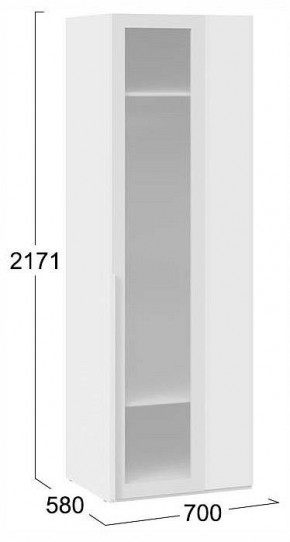 Шкаф платяной Порто СМ-393.07.011 в Еманжелинске - emanzhelinsk.ok-mebel.com | фото 4