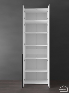 Шкаф с антресолью Linnea MHR-2A-2 2450х800х510 (Белый-М 11.1.2) в Еманжелинске - emanzhelinsk.ok-mebel.com | фото 4
