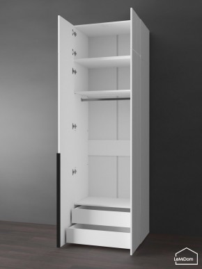 Шкаф с антресолью Linnea MHR-2A-3 2450х800х510 (Белый-М 11.1.2) в Еманжелинске - emanzhelinsk.ok-mebel.com | фото 5