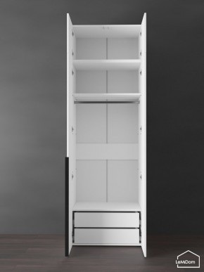 Шкаф с антресолью Linnea MHR-2A-3 2450х800х510 (Белый-М 11.1.2) в Еманжелинске - emanzhelinsk.ok-mebel.com | фото 6