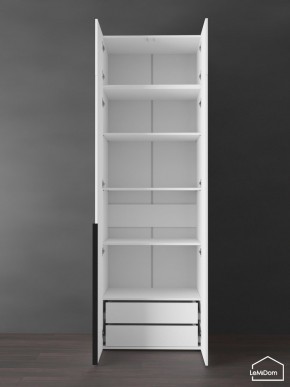 Шкаф с антресолью Linnea MHR-2A-4 2450х800х510 (Белый-М 11.1.2) в Еманжелинске - emanzhelinsk.ok-mebel.com | фото 6