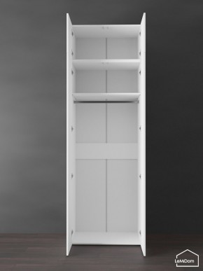 Шкаф с антресолью Linnea MHR-2POA-1 2450х800х510 (Белый-М 11.1.2) в Еманжелинске - emanzhelinsk.ok-mebel.com | фото 4