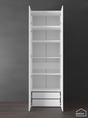 Шкаф с антресолью Linnea MHR-2POA-4 2450х800х510 (Белый-М 11.1.1) в Еманжелинске - emanzhelinsk.ok-mebel.com | фото 6