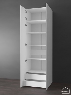 Шкаф с антресолью Linnea MHR-2POA-4 2450х800х510 (Белый-М 11.1.2) в Еманжелинске - emanzhelinsk.ok-mebel.com | фото 5