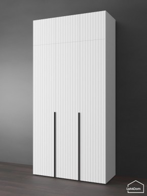 Шкаф с антресолью Linnea MHR-3A-1 2450х1200х510 (Белый-М 11.1.2) в Еманжелинске - emanzhelinsk.ok-mebel.com | фото